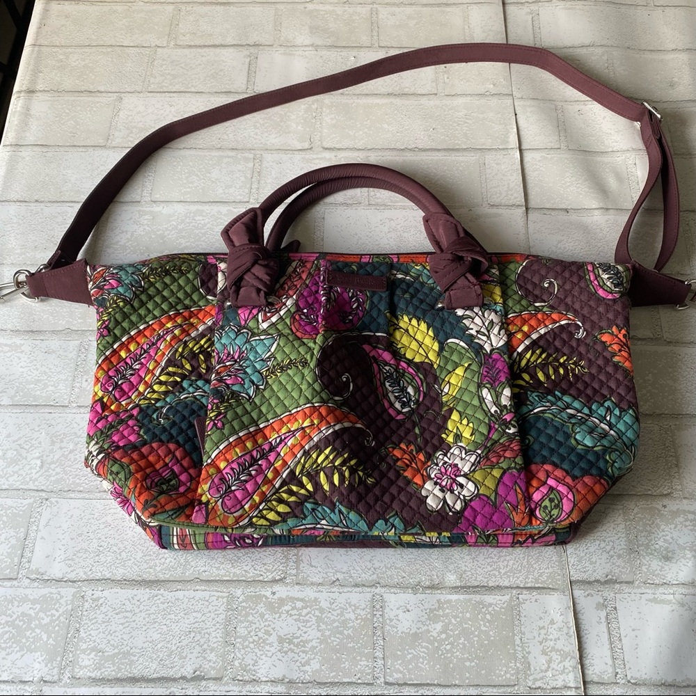 Vera Bradley Paisley/Floral Print Bag